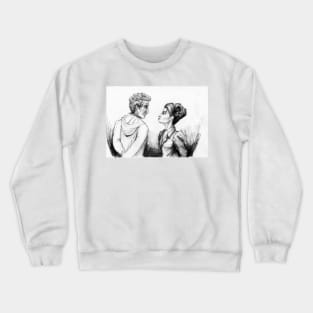 Missy and the Doctor - Alien Illustration Crewneck Sweatshirt